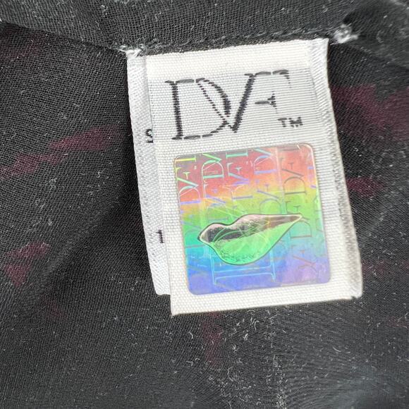 Diane von Furstenberg DVF Multicolor Bishop Sleeve Hathaway Collate Print Top P - Picture 6 of 8